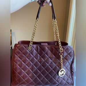 Michael Kors burgundy bag